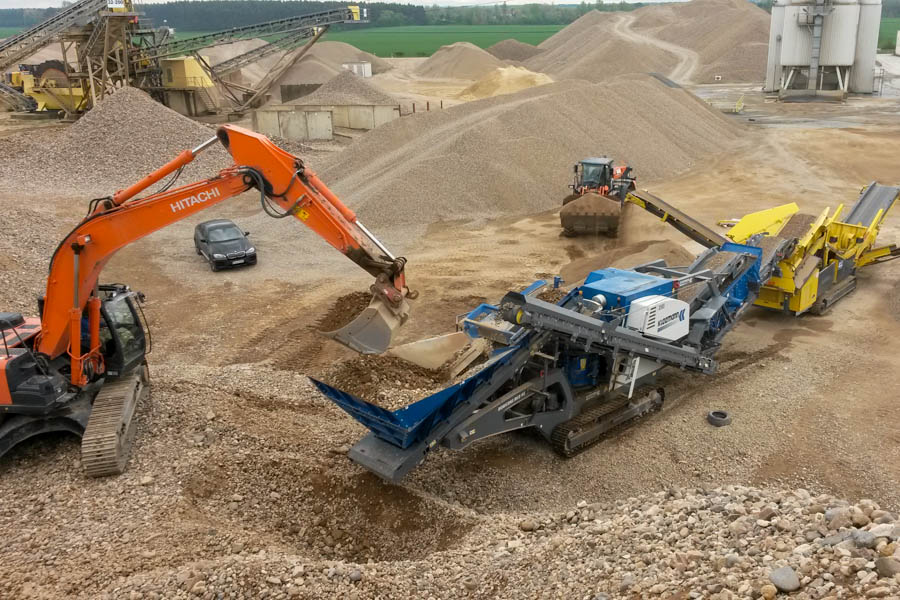 Richter GmbH, Brechen-Sieben-Aufbereiten