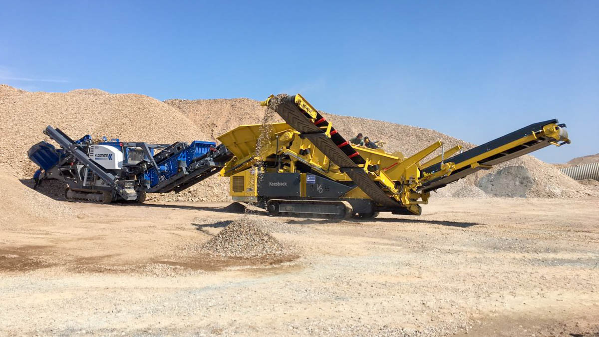 Siebanlage Keestrack K5 S175